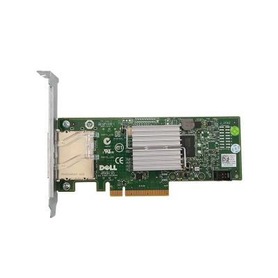 China PERC H200e 6Gbps Dual Port SAS HBA Sff-8088 12DNW 0D687J for sale