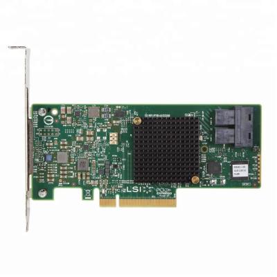 China LSI MEGARAID SAS 9341-8I/LSI 00407/8Port SATA/SAS PCI-E3.0 12Gb/s Controller Card 9341-8I for sale