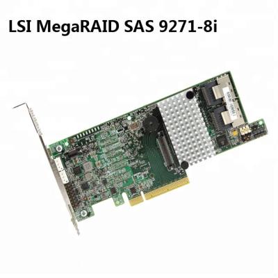 China LSI MegaRAID SAS 9271-8i LSI00330 8-Port International 6Gbps SATA/SAS 9271-8i Raid 1GB Cache Controller Card for sale