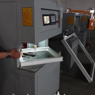 China Factory CNC Color PVC Profiles Corner Cleaning PVC Window Machine for sale