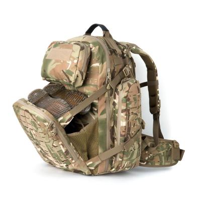 China Military Outdoor Tactical Pack, 72 Hour Military Molle Backpack, Adventure Rucksack, Plug In Bugle Bag 55L Large for sale