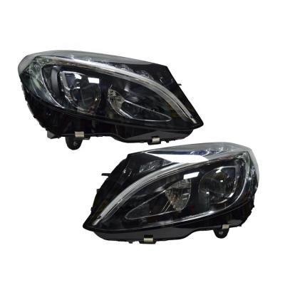 China Shaliyuan OEM HID Car Headlight For Mercedes-Benz C Class W205 Single Lens 80*40*40 for sale