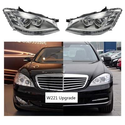 China Shaliyuan Automotive Car Led Upgrade Headlight For Mercedes-Benz W221 2006 2007 2008 80*40*40 for sale