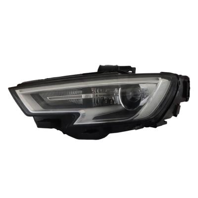 China original headlight used for AUDI A3 S3 RS3 2017 2017 2019 HEADLIGHT OEM RIGHT 80*40*40 PASSENGER LED 8V0941034C for sale