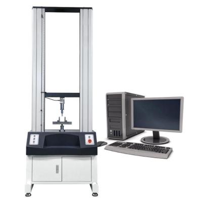 China Plastic Servo Hydraulic Strength Tensile Testing Machine Desktop Tester for sale