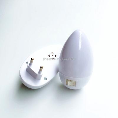 China Lovely Room Qiaolian Egg Gently Shape LED Night Light Switch Night Light Low Voltage 110v-250v Night Light For Baby Sleep Care for sale