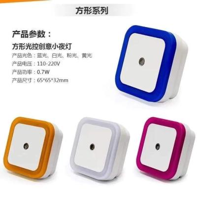 China Direct Selling Modern Square Ring Factory Sense Smart Light Night Light, Baby Room Light, Nursing Light for sale