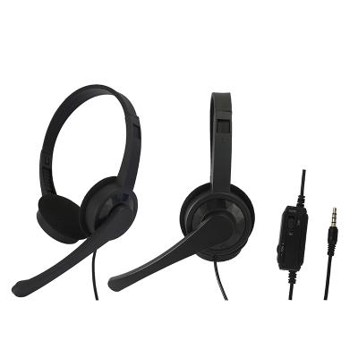 China Headband USB Headset With Microphone Noise Canceling Computer Headset For Laptop PC Skype Buzz Webinar Call Center Office Earphone for sale