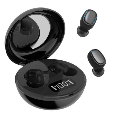 China 2021 Hot Selling Genuine In-Ear Headset Wireless Earphones Sport Waterproof Noise-cancelling Earbuds tws f9 earbuds with powerbank for sale