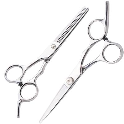 China Thinning Scissors Mirror Polished 6 Inch Shear Scissors Cutting Styling Professional Hair Scissors For Barber Shop for sale