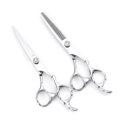 China Hot Sale 9CR Hair Thinning Scissors Professional Cutting Barber Scissors 6 Inch Steel for sale