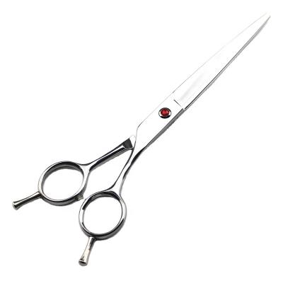 China 5.5/6/7/8/9 inch double left and right double use straight hair cutting scissors cutting international fine scissors for sale