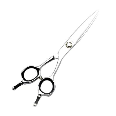 China Right Handed Scissors 6 Inch 440C Stainless Steel Japanese Hairdresser Haircut Hair Cutting Barber Scissors Shears for sale