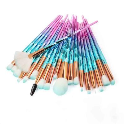 China Skin Friendly Quality 20pcs Synthetic Powder Brush Make Up Base Eyeshadow Women Cosmetic Makeup Brush Set for sale