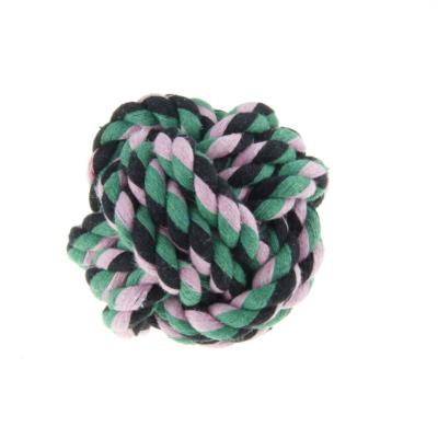 China Wholesale High Quality Viable Colors Customized Clean Teeth Longevity Firm Interactive Dog Toy Cotton Rope Easy To Use for sale