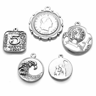 China Stainless Steel Religious Charm Pendant Jewelry Finding DIY Making for sale