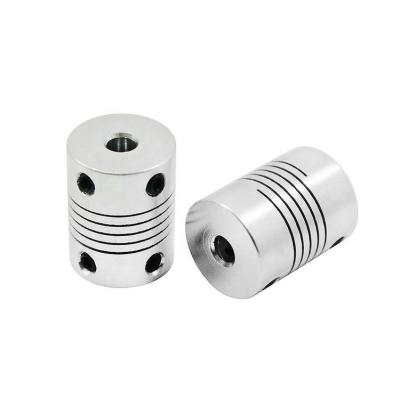 China Aluminum Alloy Cnc Stepper Motor D19l25 Flexible Shaft Coupling for sale