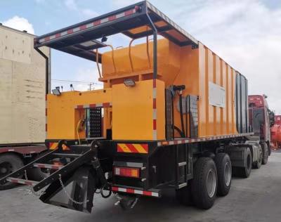 China Construction worksÂ   Semi Trailer Micro Slurry / Slurry Surfacing Machine Trucks for sale