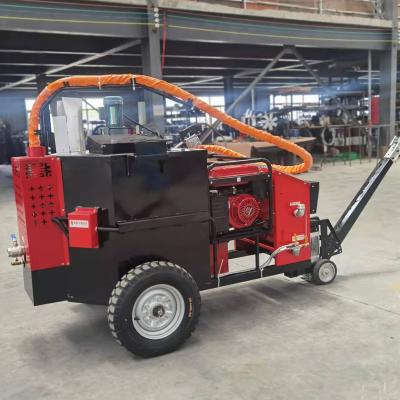 China Building Material Shops Unique Design Oil Casing Hot Melt Self Propelled Asphalt Sealing Machine for sale