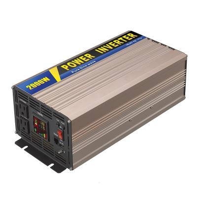 China Off-Grid System Factory Price 1000W 2000W 110V/220V Inverter DC To 12/24/48V AC Pure Sine Wave Solar Inverter Off Grid For Home for sale