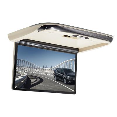 China Vario Universal Good Quality 16 Inch Android 9.0 Octa-core 2+16GB IPS Screen Digital Car Roof Mount TV Portable Monitor Player for sale