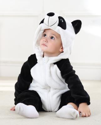 China Ready to ship ready to ship new baby clothes new baby panda costume fleece cosplay riding pure animal kids pattern hoodie animal FREE SAMPLE for sale