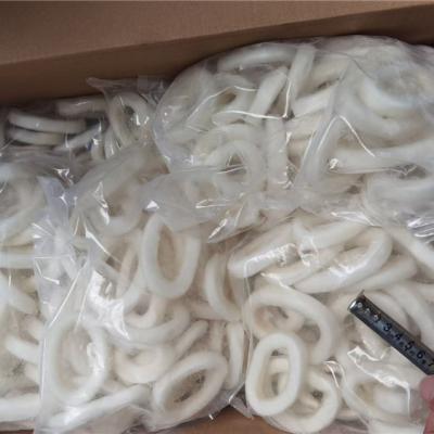 China Nutritious High Quality Squid Rings Calamari Rings Grade B Cheap U5 Frozen Squid Rings for sale