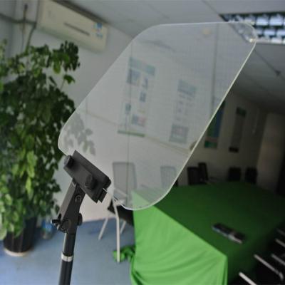 China High Quality Professional Broadcast Teleprompter Use Ultra Clear 2mm 3mm 3.2mm Studio, Recording Studio Spectroscope Beamsplitter Glass for sale