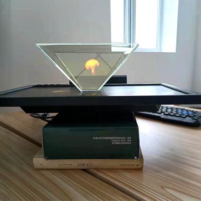 China High Quality Holographic AR Projection 3D Hologram Display Pyramid Suck Stand Projector For Android Smartphone for sale