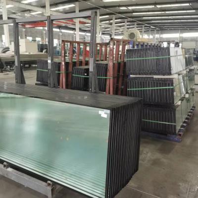 China Bathroom Custom Heated Glass Insulating Glass For Freezer And Refrigerator Doors for sale