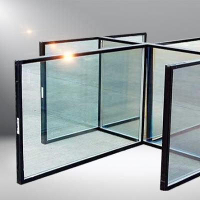 China Custom Insulated Glass Doors Bathroom And Window High-rise Building Low E Tempered Glass Insulation From Exterior Wal Wall for sale