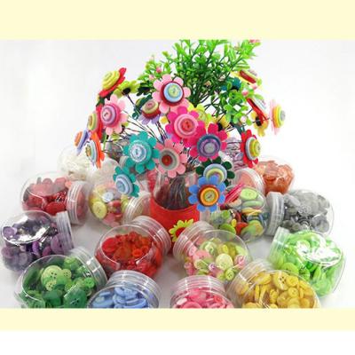 China Common dry cleaning resin color DIY handmade buttons can be used to make animals, shoes, cute picture items for sale