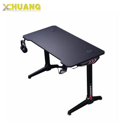 China Factory Price Extendable I Shaped Table Computer Desk RGB Gaming Computer Desk Table Computer Desk Physical Channels for sale