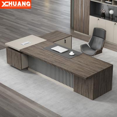 China Convertible executive desk European style table MDF furniture office oficina L shaped desks for sale