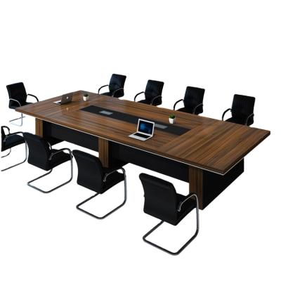 China Modern Design 10 MFC People Project Use Rectangle Office Meeting Convertible Desk For Negotiation for sale