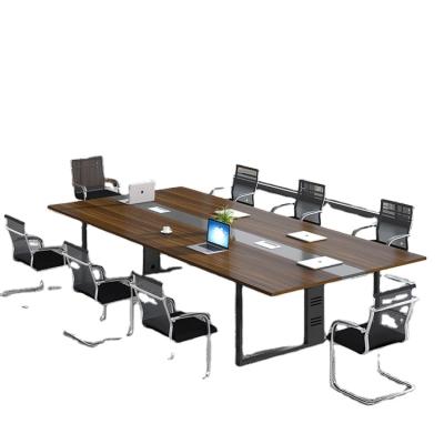 China Convertible Modern Design E1 Grade MFC Board Staff Office Furniture Meeting Room Desk for sale