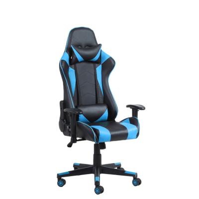 China Computer High Back Gaming Chairs Professional Racing Style Gamer Spinning Comfy Chair With Pillows for sale