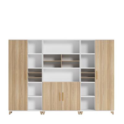 China Can Be Modern Minimalist Modular Office MFC Grade E1 Storage Panel Stored Executive Shelf for sale