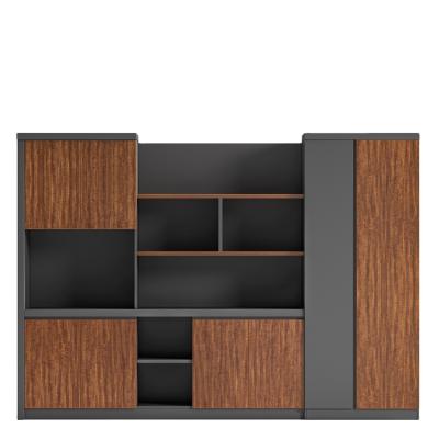 China Can Be Wholesale Modern Open Style Office Furniture Manager File Office Storage Wooden Cabinet for sale