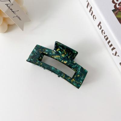 China Fashion No Minimum Hair Clips Fabric Letter Press Glitter Anime Cartoon Colorful Acetate Claw Hair Clips For Ladies for sale