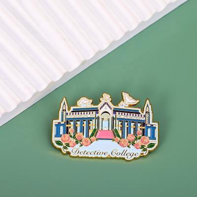 China Hot Selling Europe Custom Design Crafts Metal Pins Badge Enamel Pins for sale