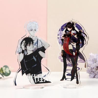 China Promotional Gift Souvenir Figures Custom Free Sample No MOQ Custom Form Print UV Anime Acrylic Standee for sale