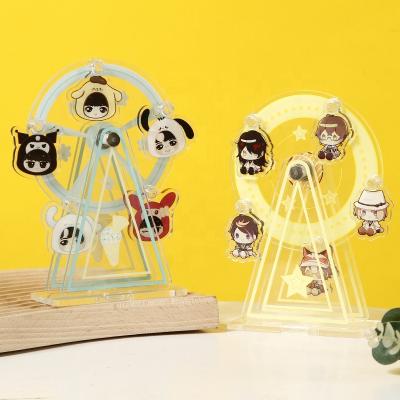 China Japan Factory Direct Eco-friendly Custom Acrylic Standee Ferris Wheels Acrylic Clear Anime Display Stand for sale