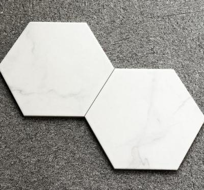 China 200*230mm Backsplash Hexagon Ceramic Tile / Ceramic Mosaic Wall Tile for sale