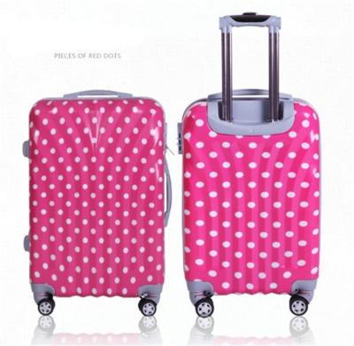 China ABS Colorful Hand Trolley Luggage Moving Set for sale