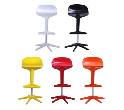 China Modern Bar Stool Bar Chair With Footrest Adjustable Swivel Bar Stool for sale