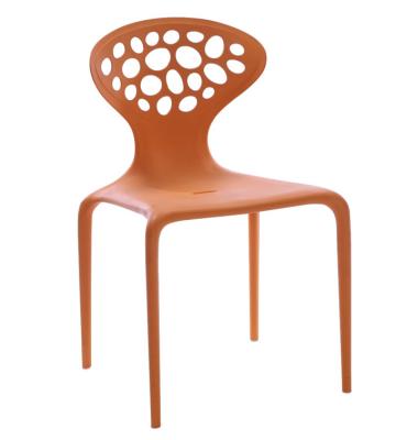 China Plastic Supernatural Chair Without Hollow Back Leisure Cooling Arms for sale