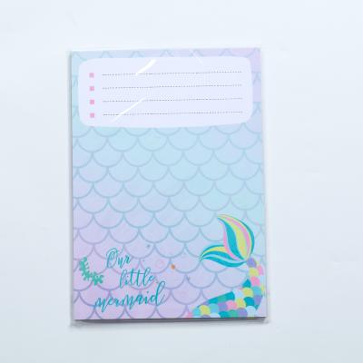 China Gray Board Plastic Head Printed Custom Four Colors 2021 Sticker Cheap Notebook for sale