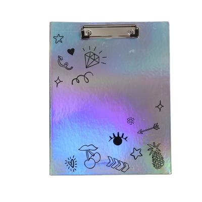 China Clipboard for Notepad High Quality Waterproof Hardboard Notebooks Foldable Clipboard for Students for sale