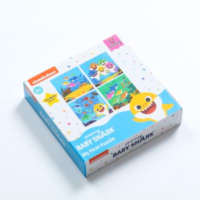 China Educational Toy Gift Box White Gray Board Mounted Jigsaw Jigsaw Jigsaw Jigsaw Puzzle Paper Toy for sale